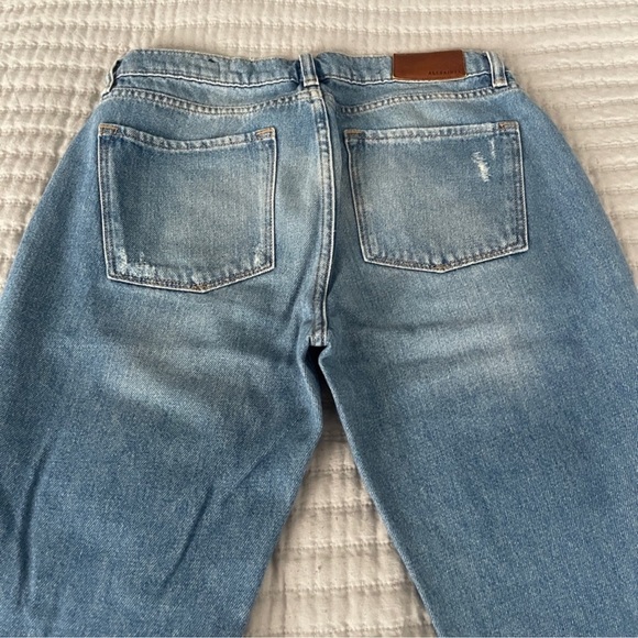 AllSaints Slit Boyfriend Jeans - Picture 7 of 9
